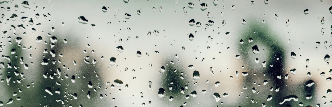 rain drops on glass