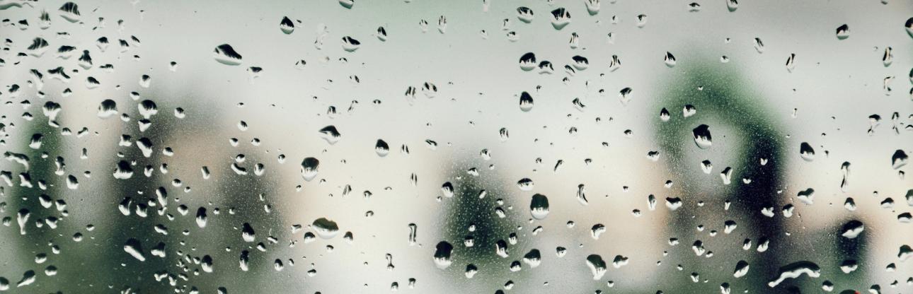 rain drops on glass
